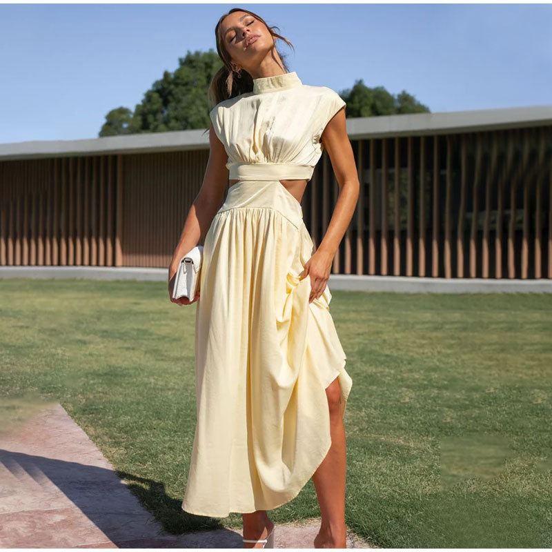 Levoire | Robe Courte Taille Haute Décolletée