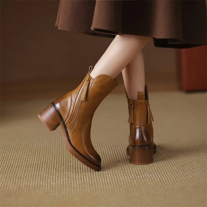 Levoire | Bottes De Cheville En Cuir