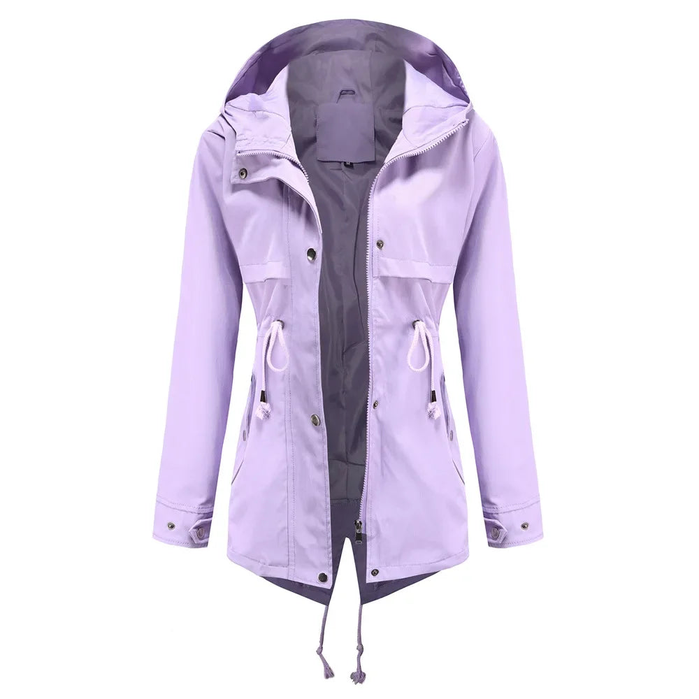 Levoire | Manteau imperméable pour l'automne Violet lavande
