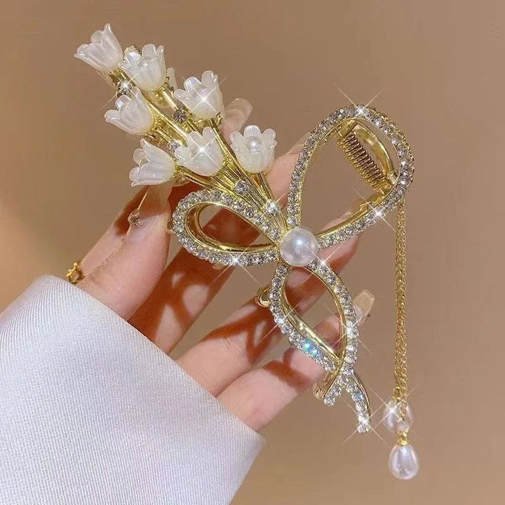 Levoire | En Perles Avec Fleurs Et Glands – Accessoire Élégant 9