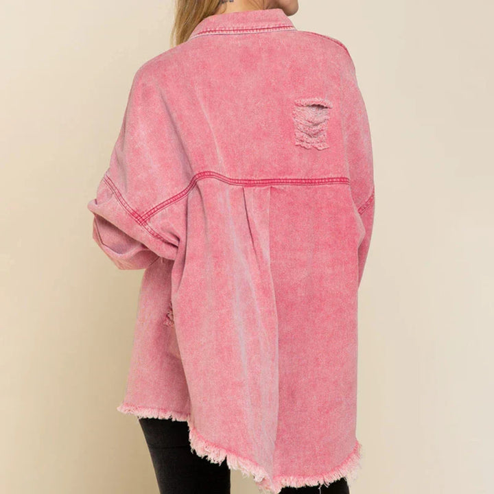 Levoire | Veste En Jean Déchirée
