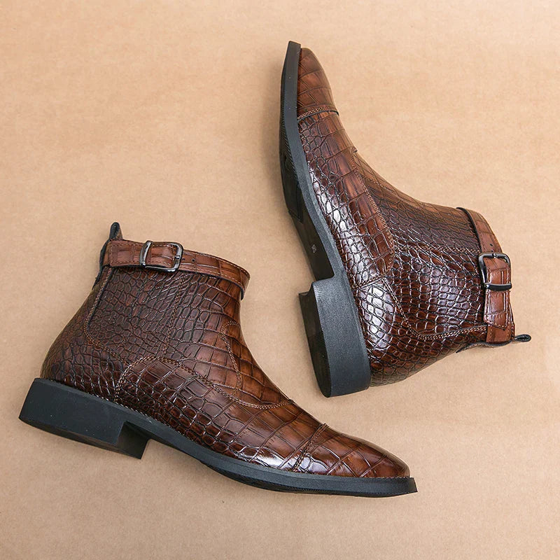 Levoire | Bottines En Cuir Avec Boucles