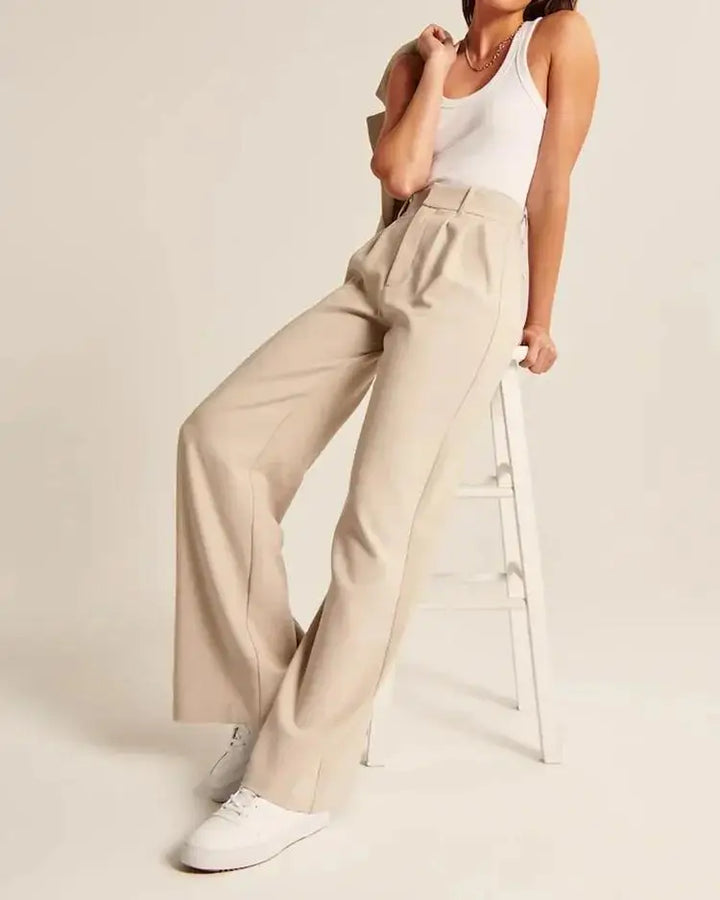 Levoire | Pantalon bien ajusté Beige