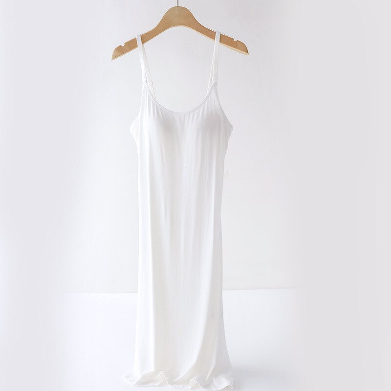 Levoire | Robe De Nuit De Grossesse Blanc