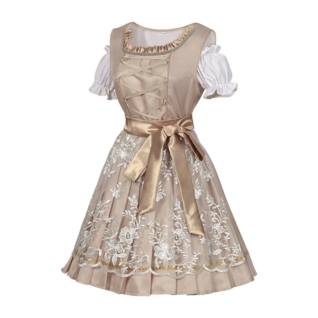 Levoire | Robe Vintage Pour Femmes - Beige