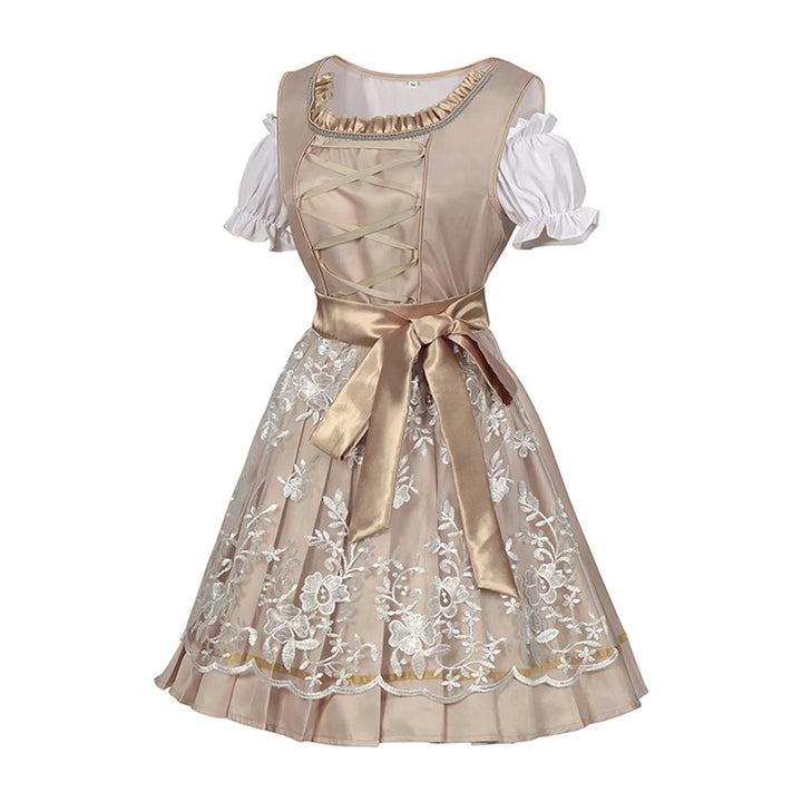 Levoire | Robe Vintage Pour Femmes - Beige