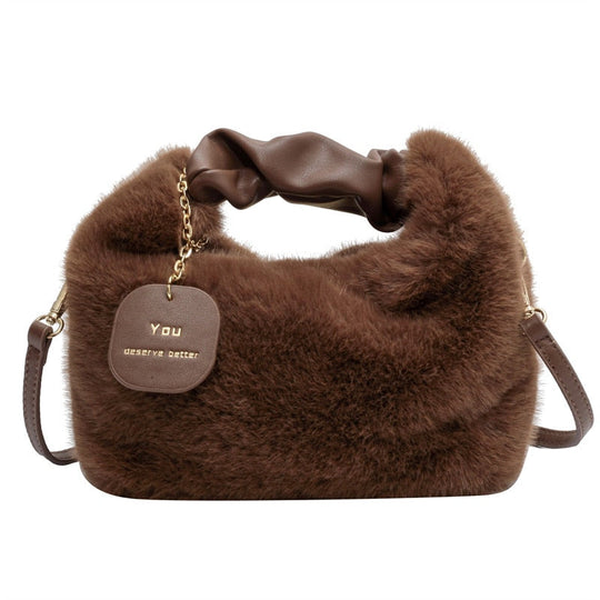 Levoire | Unique Mykse Sac D'Épaule Avec Sangle D'Épaule Réglable Marron foncé