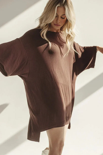 Levoire | Ensemble lounge confortable pour femmes Marron