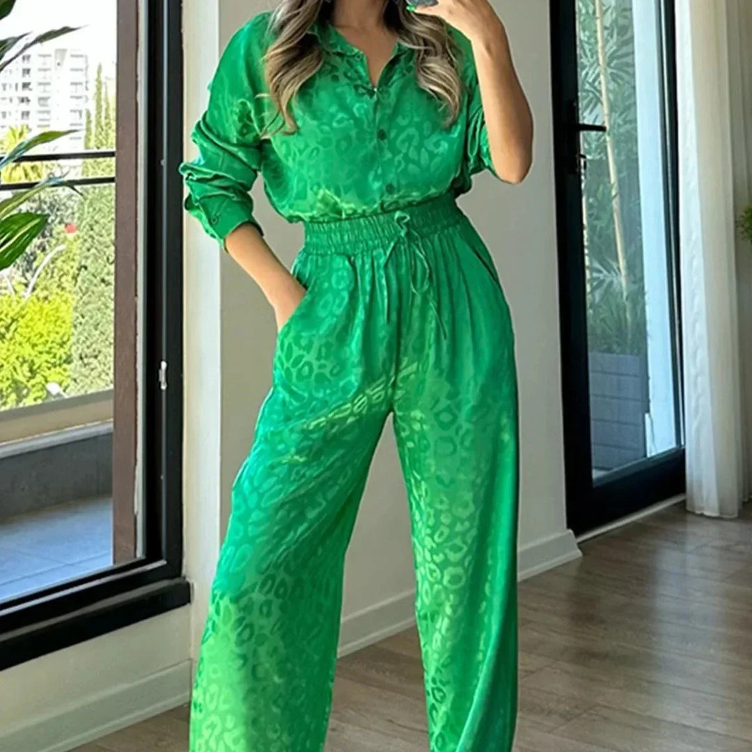Levoire | Ensemble De Vêtements À La Maison Deux Pièces Vert
