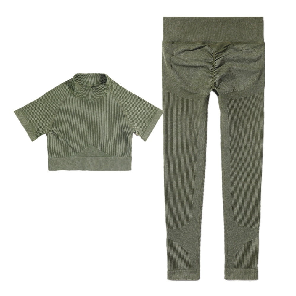 Levoire | Ensemble De Sport Complet Pour L'Entraînement Et Le Confort Vert foncé