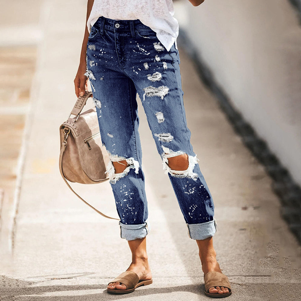 Levoire | Splatter-Denim Bleu