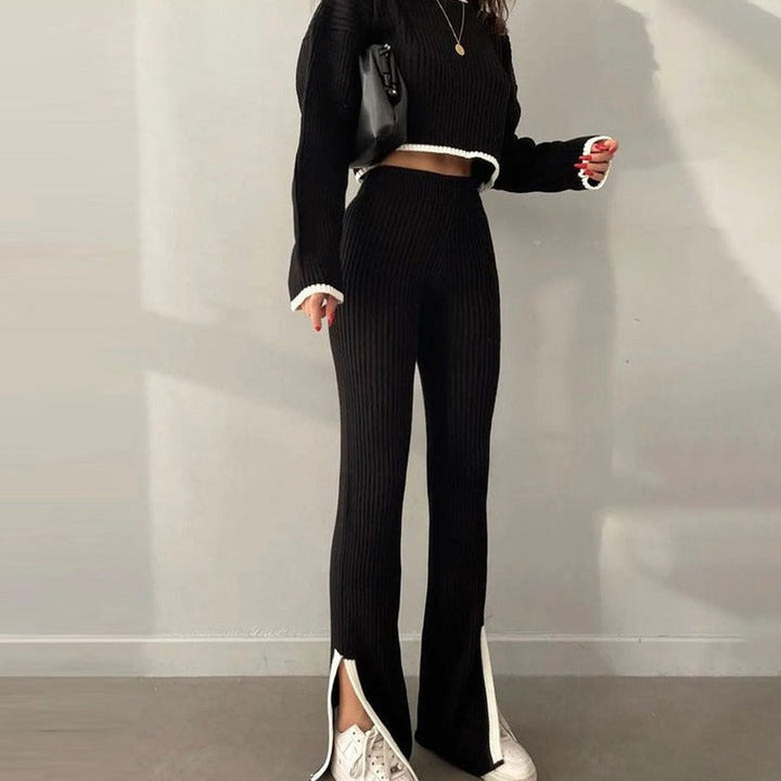 Levoire | Ensemble Deux Pièces Look Noir