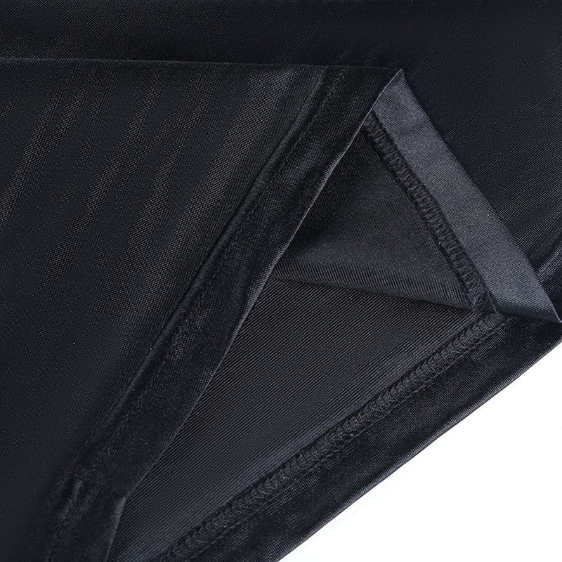 Levoire | Zip Sans Bretelles Profond V-Lace Dos Nu Mini Robe