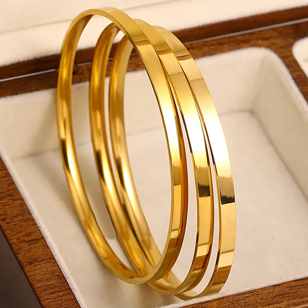Levoire | 3X Bracelets Dorés À L'Or 18K or 2