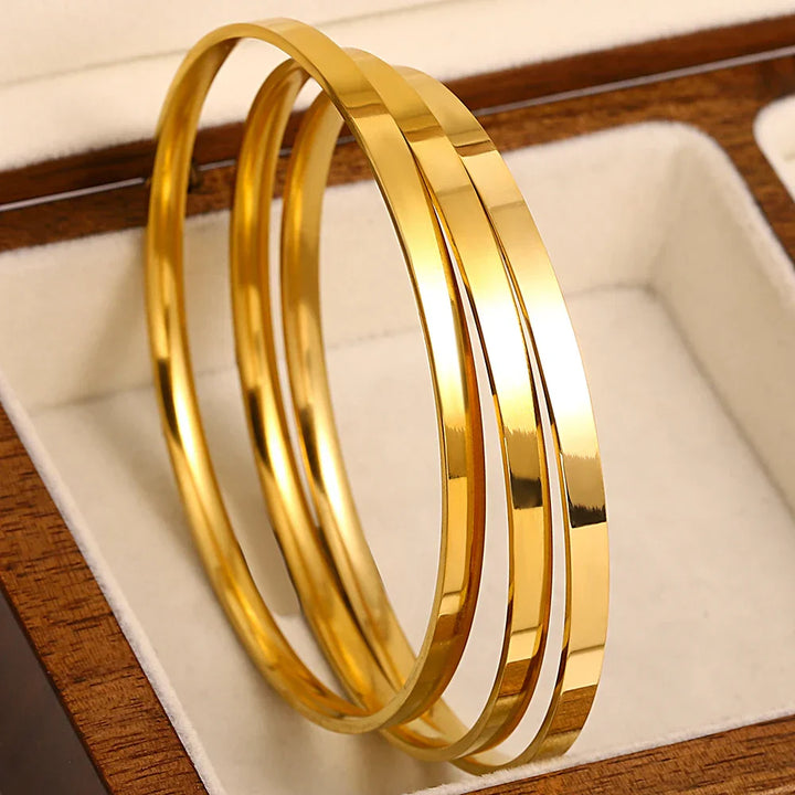 Levoire | 3X Bracelets Dorés À L'Or 18K or 2