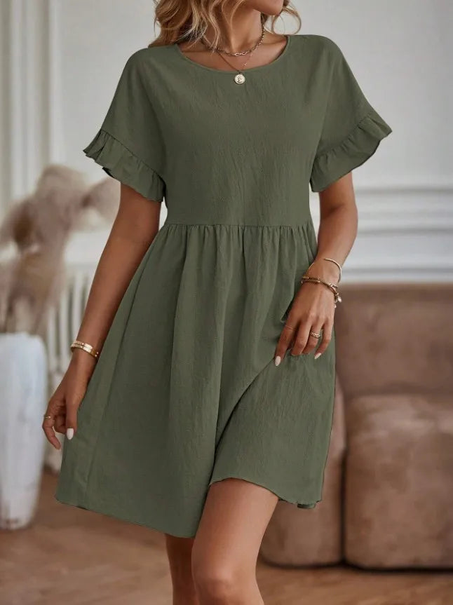 Levoire | Robe Midi Pour Femmes Clara Vert