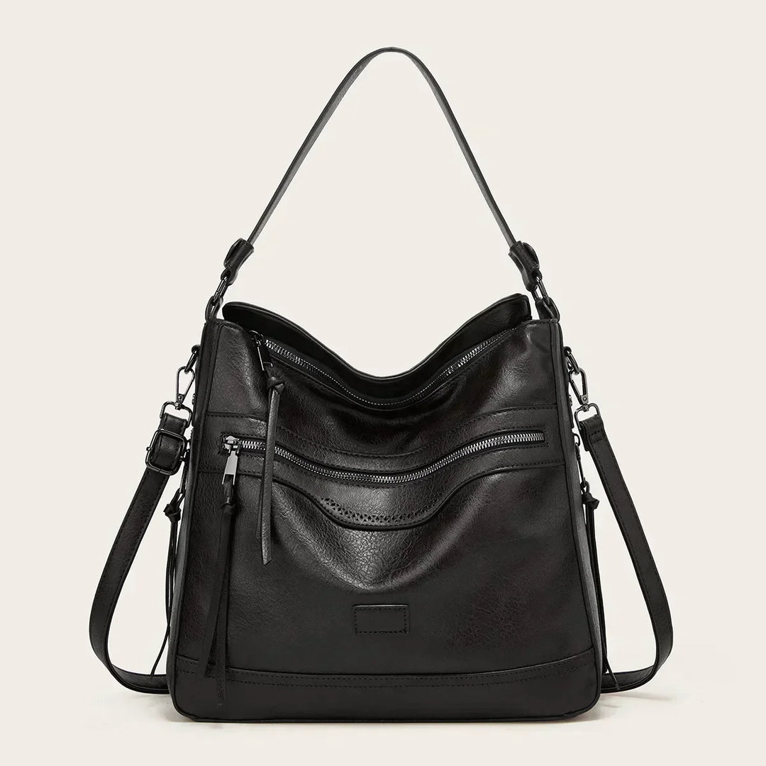 Levoire | Hobo-Nahkalaukku Style Vintage Musta