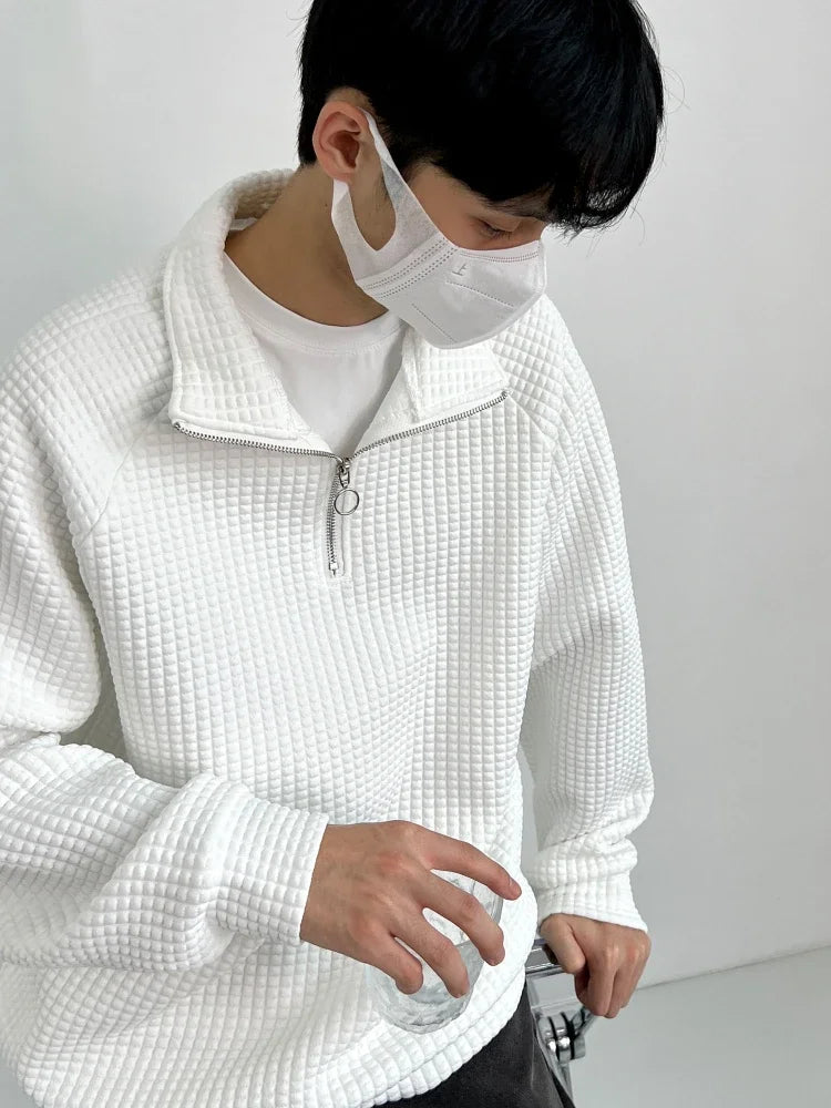 Levoire | Pull Décontracté Pour Homme Confortable Avec Fermeture Éclair