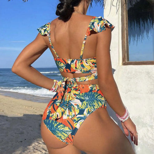 Levoire | Bikini Taille Haute Imprimé