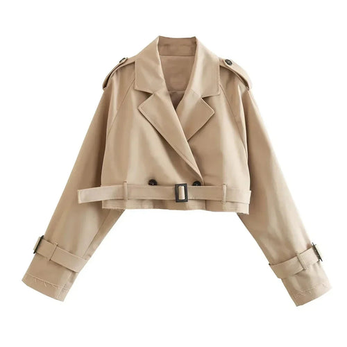 Levoire | Veste Trench Crop Pour Femmes Pour Chaque Occasion