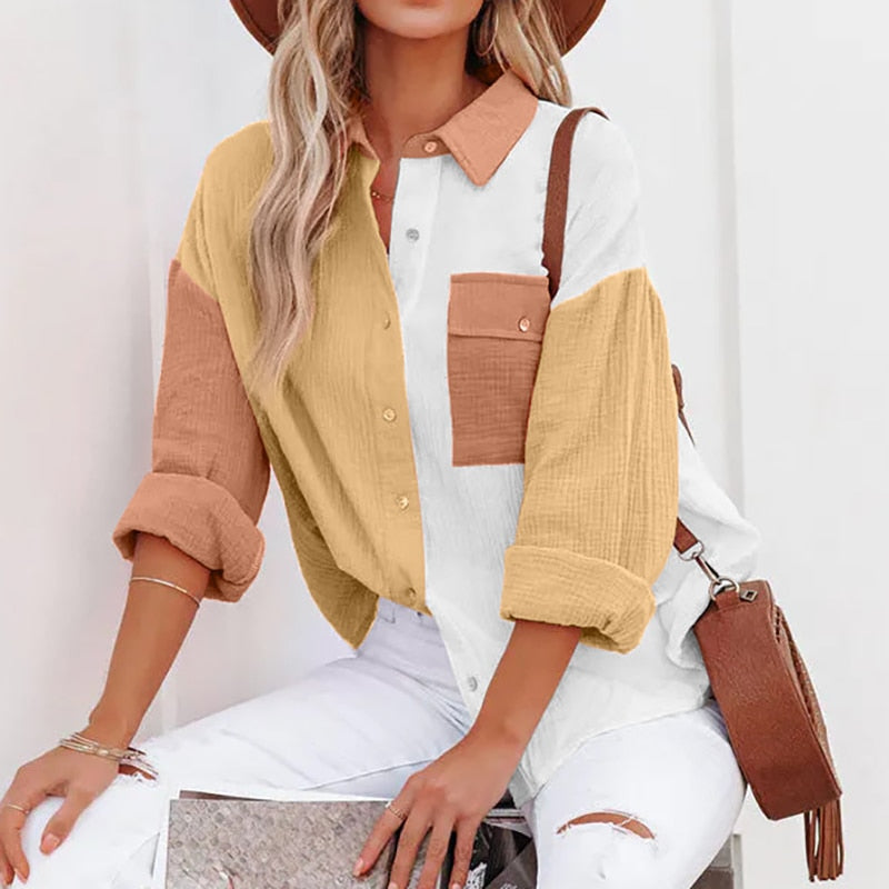 Levoire | Blouse Avec Des Couleurs Estivales