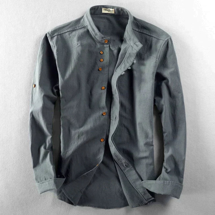Levoire | Chemise "Katana" Japonaise Pour Hommes charbon de bois