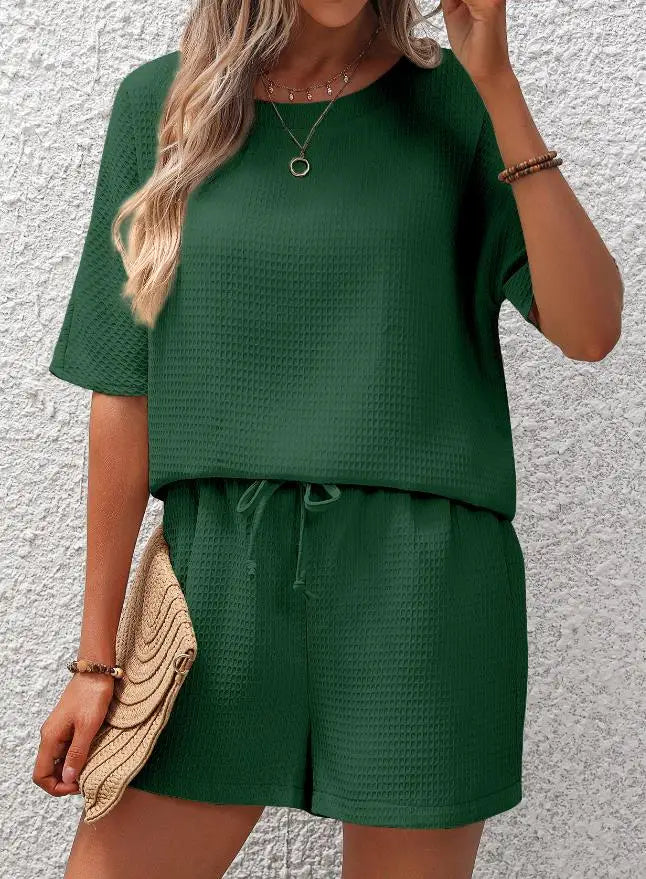 Levoire | Ensemble D'Été Stylé Vert