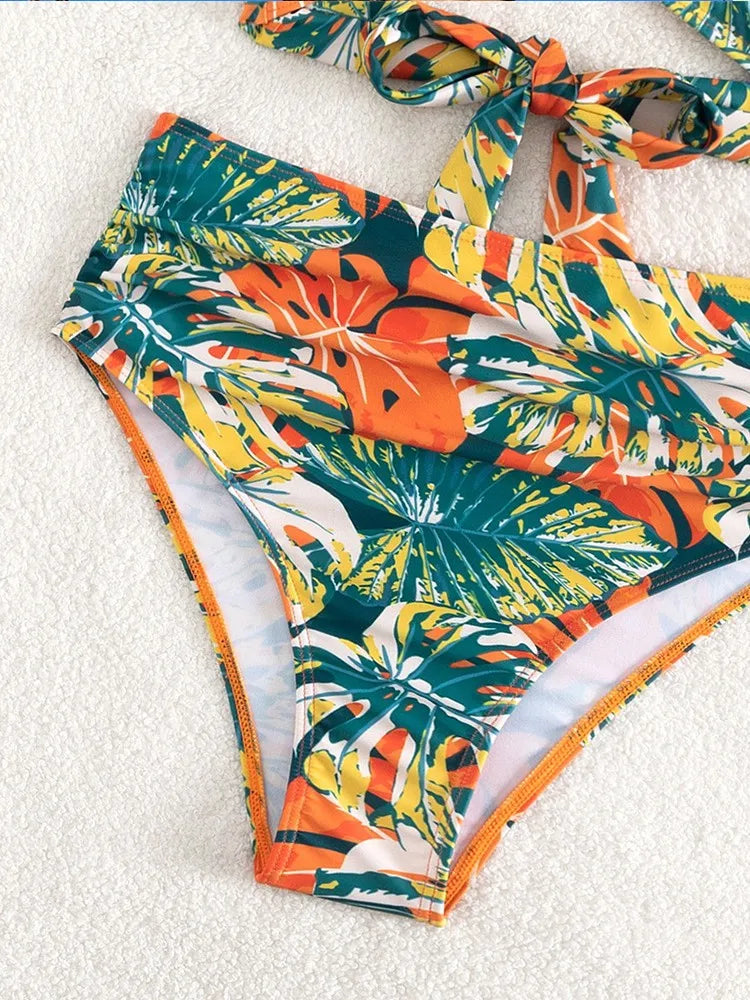 Levoire | Nouveau Bikini Taille Haute Imprimé