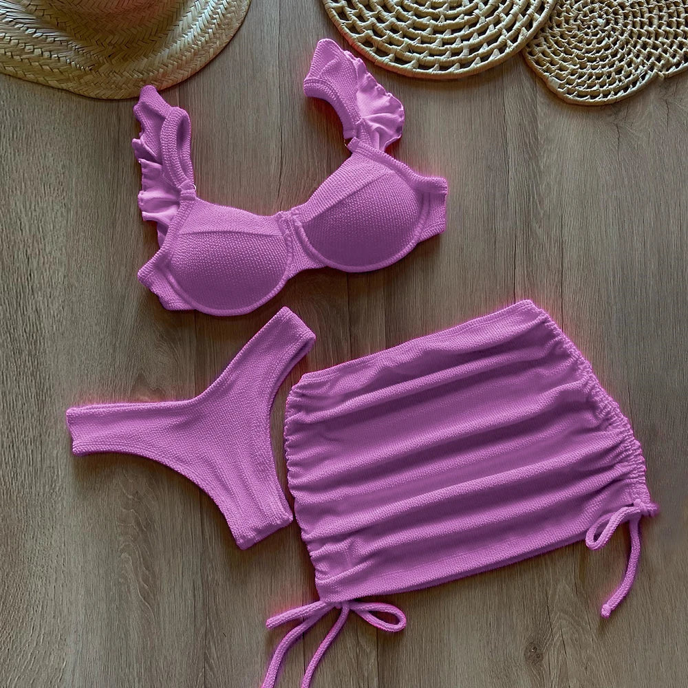 Levoire | Ensemble De Maillot De Bain Bikini 2 Pièces Avec Jupe 2