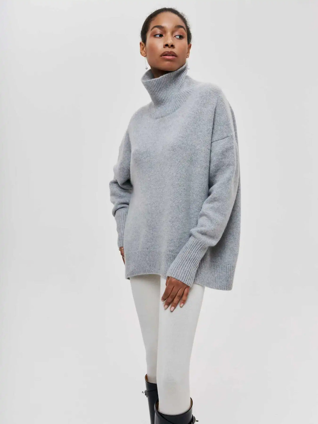 Levoire | Pull À Col Roulé Surdimensionné Fino