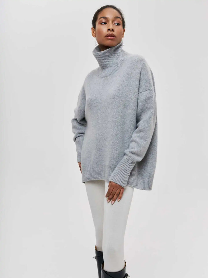 Levoire | Pull À Col Roulé Surdimensionné Fino