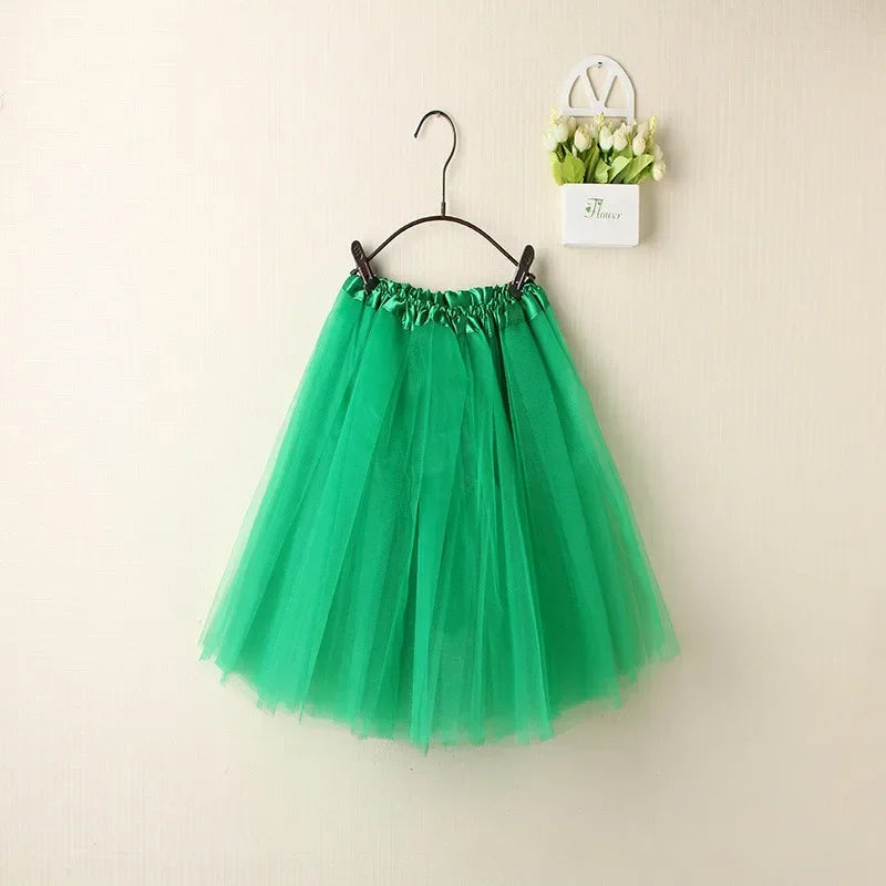 Levoire | Jupe En Tulle Pour Enfant Grasgrün Einheitsgröße