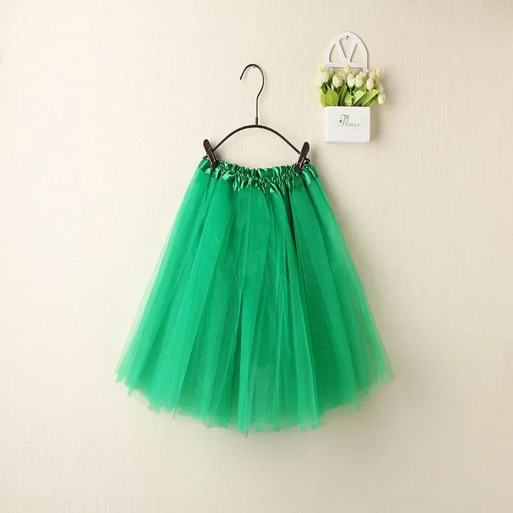 Levoire | Jupe En Tulle Pour Enfant Grasgrün Einheitsgröße
