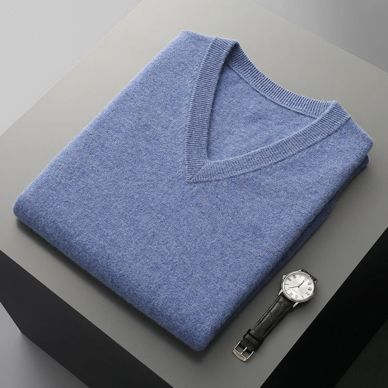 Levoire | Cachemire Gilet Bleu