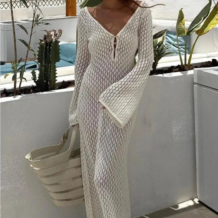 Levoire | Robe De Plage Longue À Coupe Ample