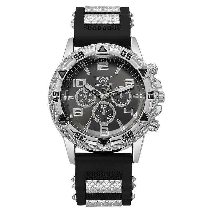 Levoire | Montre Homme Quartz Argent Noir