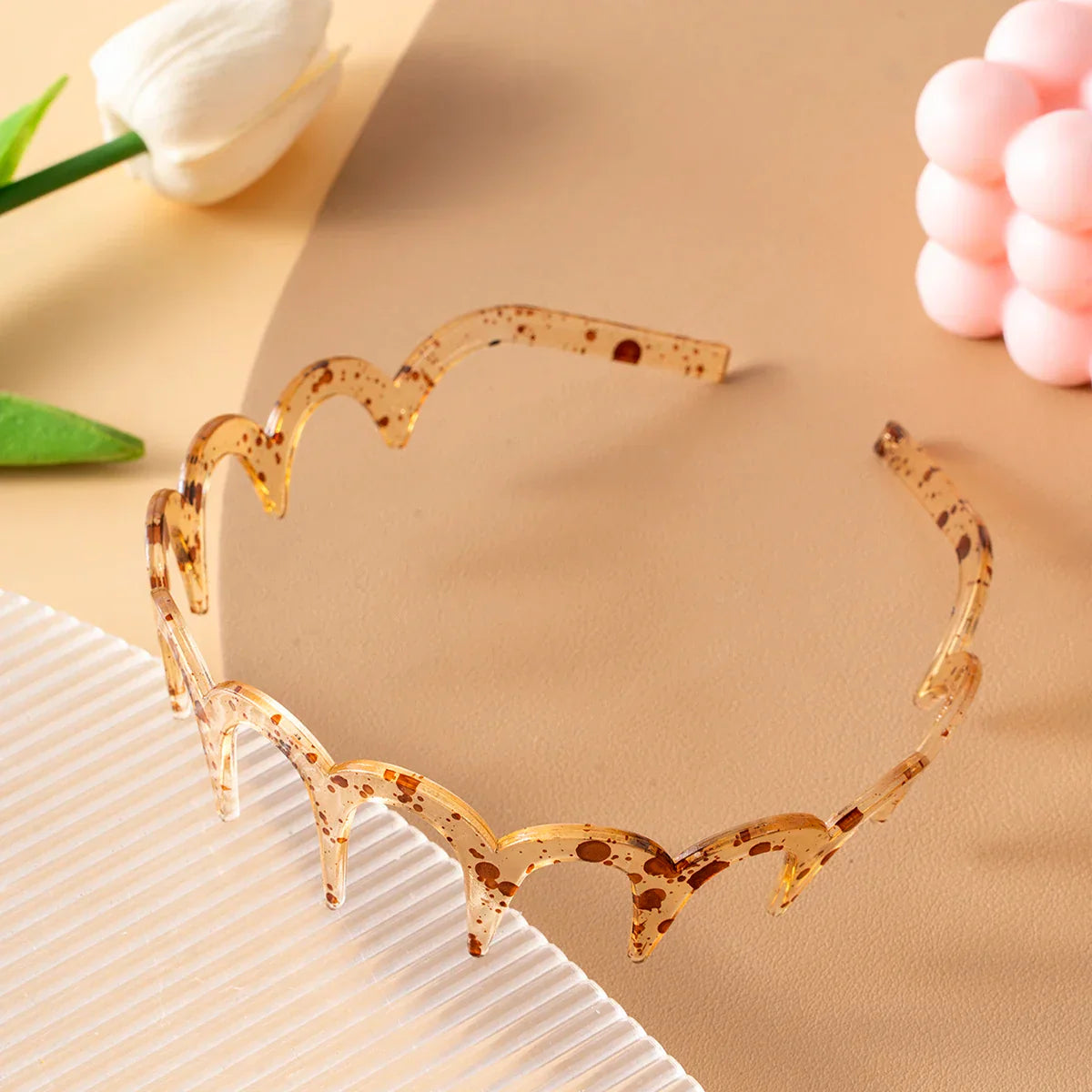 Levoire | Tête Coréen En Forme De U Antidérapant Et Stylé E Beige jaunâtre