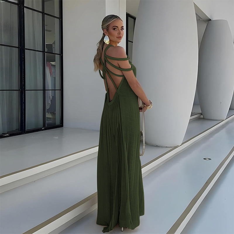 Levoire | Robe Longue En Tissu Fluide