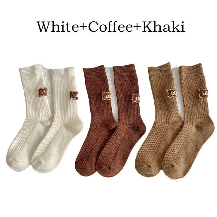 Levoire | De 3 Chaussettes En Laine Femme Hiver Et Confort 9103-Tel qu'il apparaît