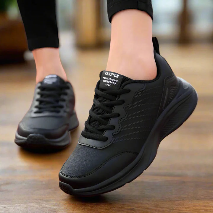Levoire | Botte De Travail Ergonomique Antidérapante À Talon Pour Femmes Noir