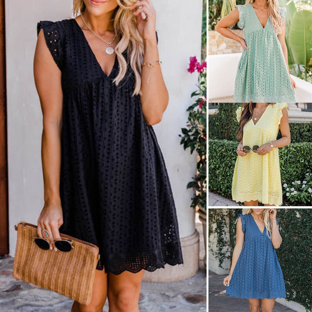 Levoire | Robe En Dentelle D'Été