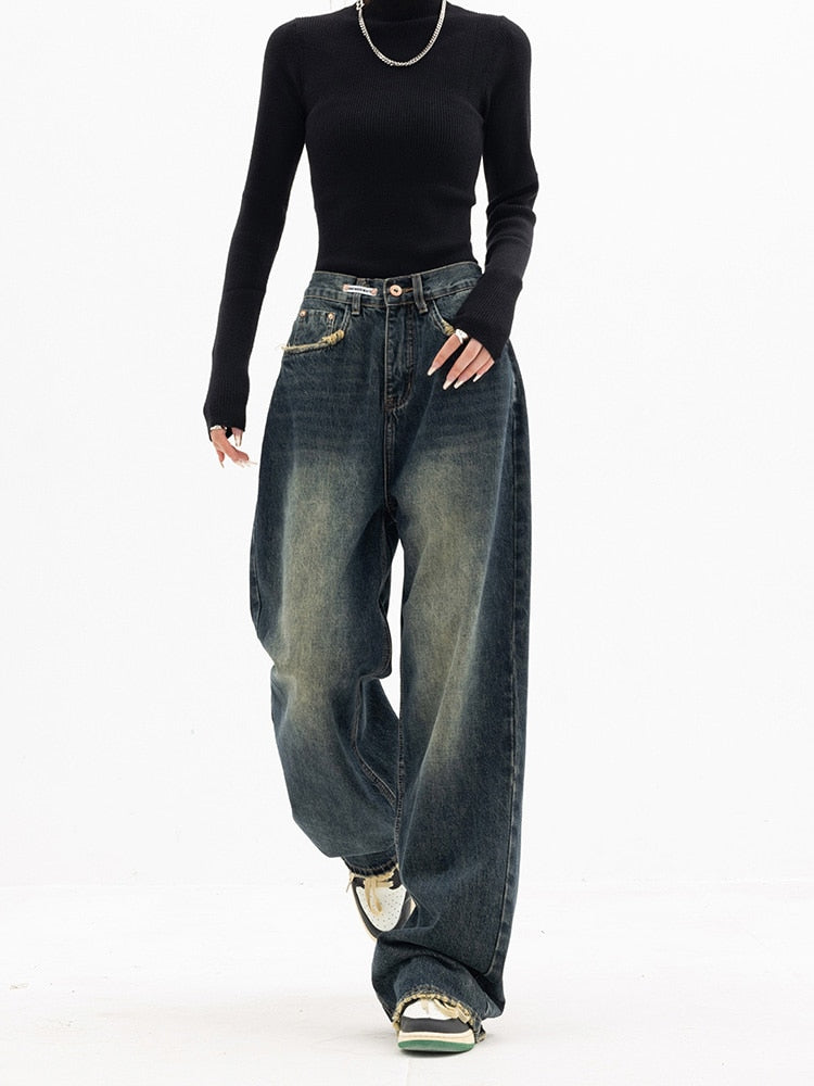 Levoire | Jean Baggy Y2K Style Vintage Décontracté