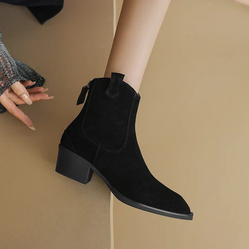 Levoire | Bottes De Cowboy Classiques Pour Femmes Noir