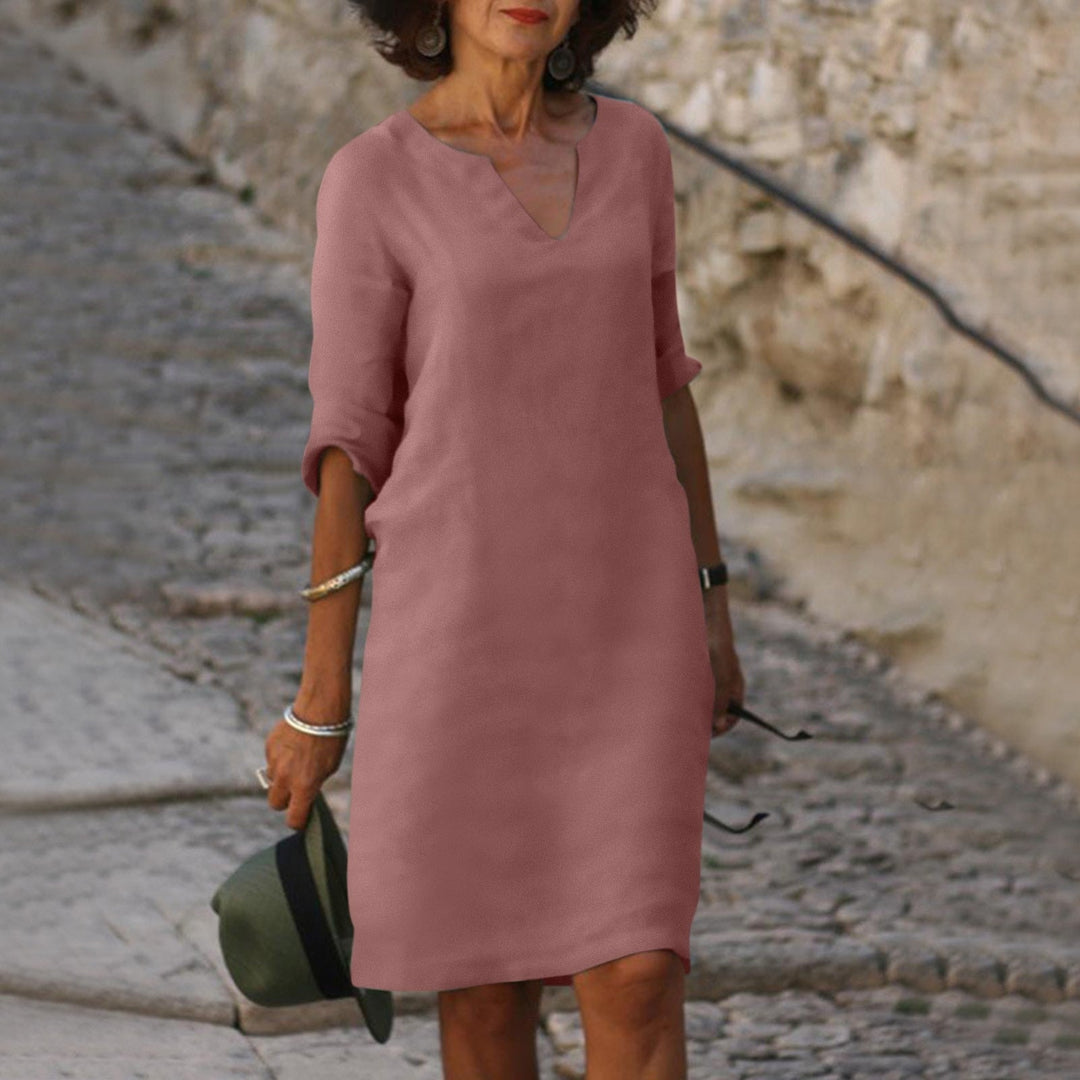 Levoire | Robe Midi D'Été Rosa
