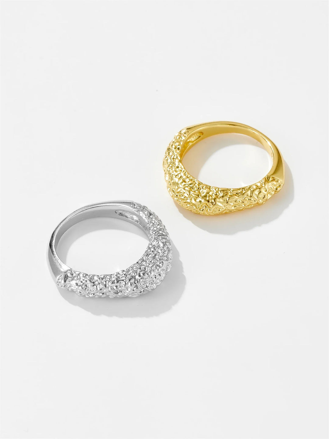 Levoire | Bague Géométrique En Argent 18K
