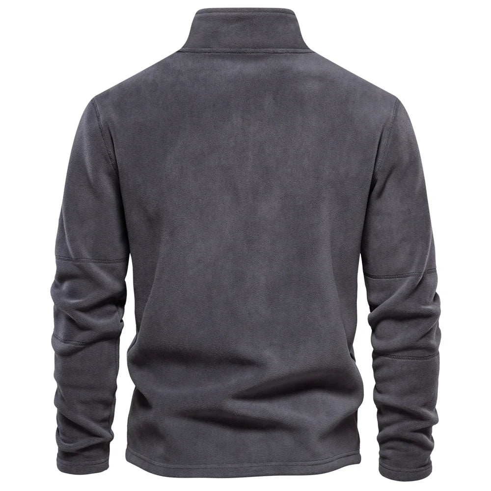Levoire | Pull À Col Zip En Laine À Manches Longues