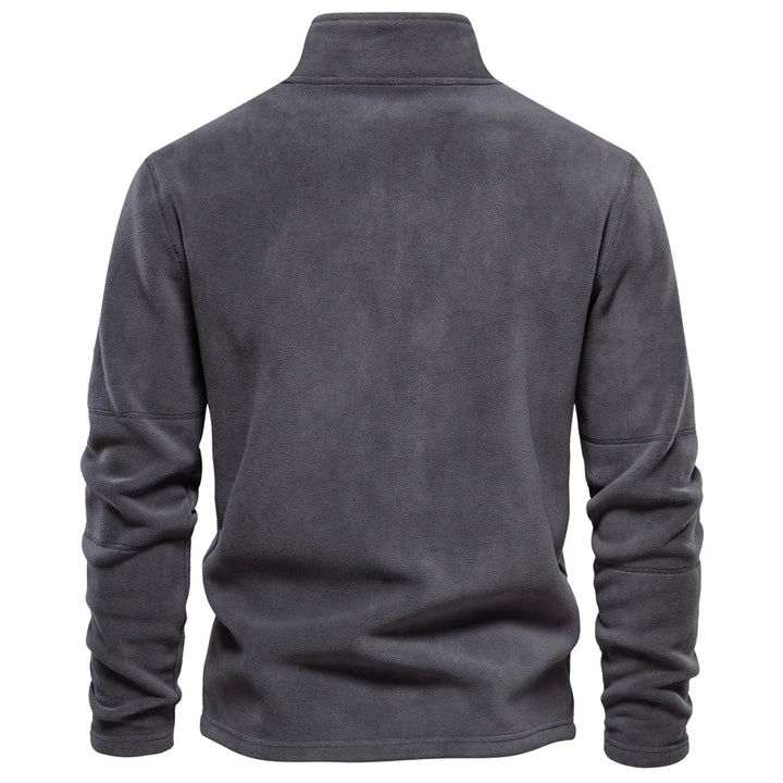 Levoire | Pull À Col Zip En Laine À Manches Longues
