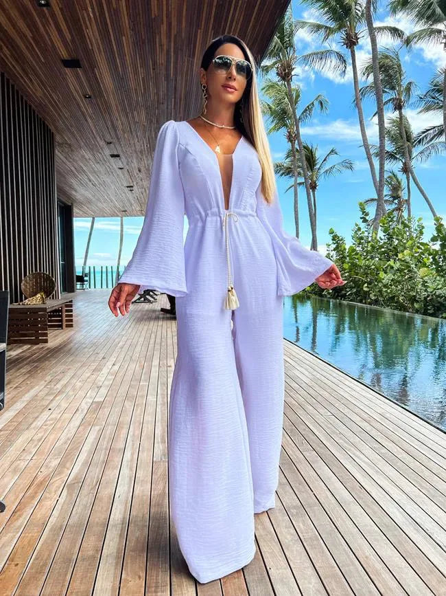 Levoire | Élégante Combinaison Décolletée En V