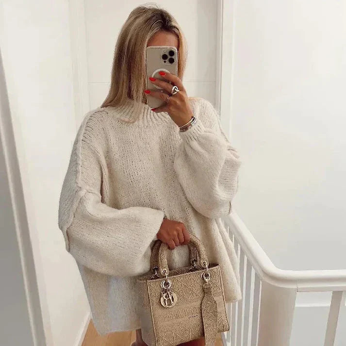Levoire | Pull Pour Un Look Décontracté Décontracté Pour Femmes Blanc