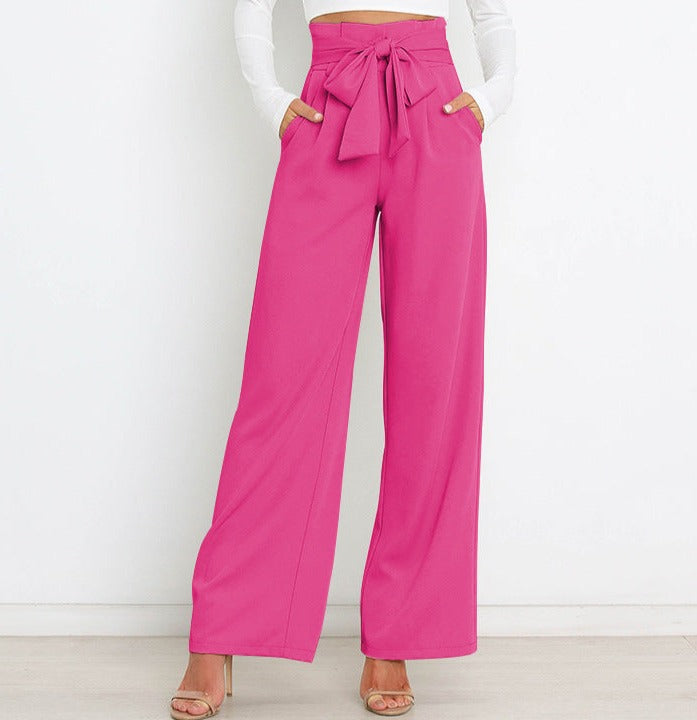 Levoire | Pantalon Élégant À Jambe Large Rosenrot